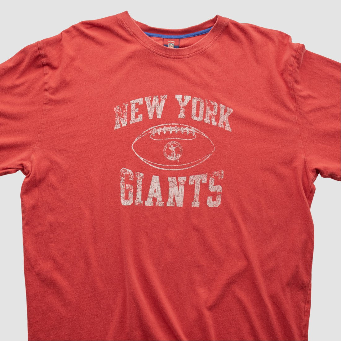 New York Giants Reebok 2000s Long Sleeve T-shirt Red Vintage