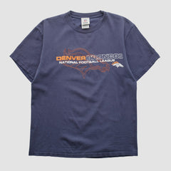 Denver Broncos NFL 2010s T-shirt Navy Vintage