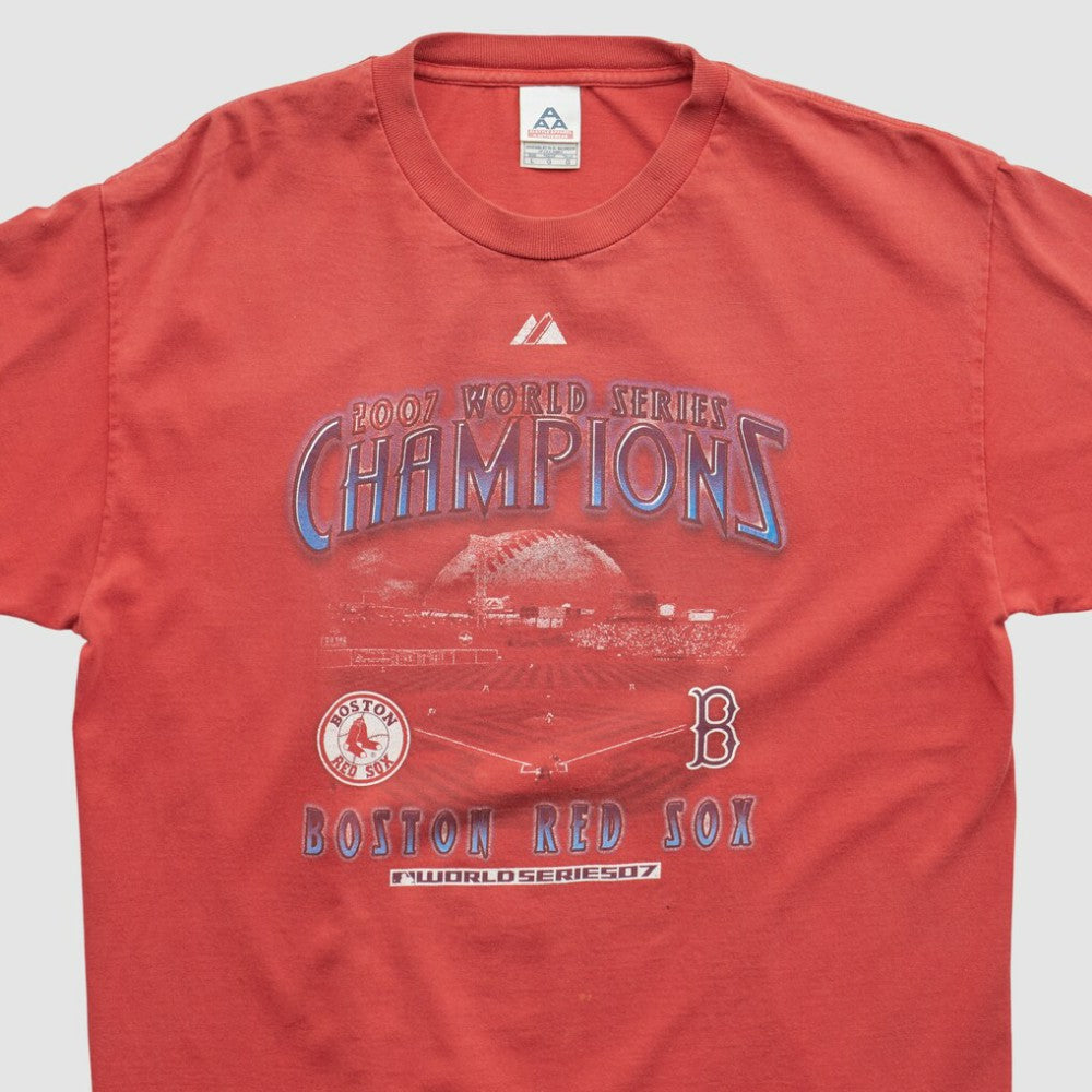 Boston Red Sox Alstyle 2007 T-shirt - Red - S by Fanatics Real Vintage T-shirts