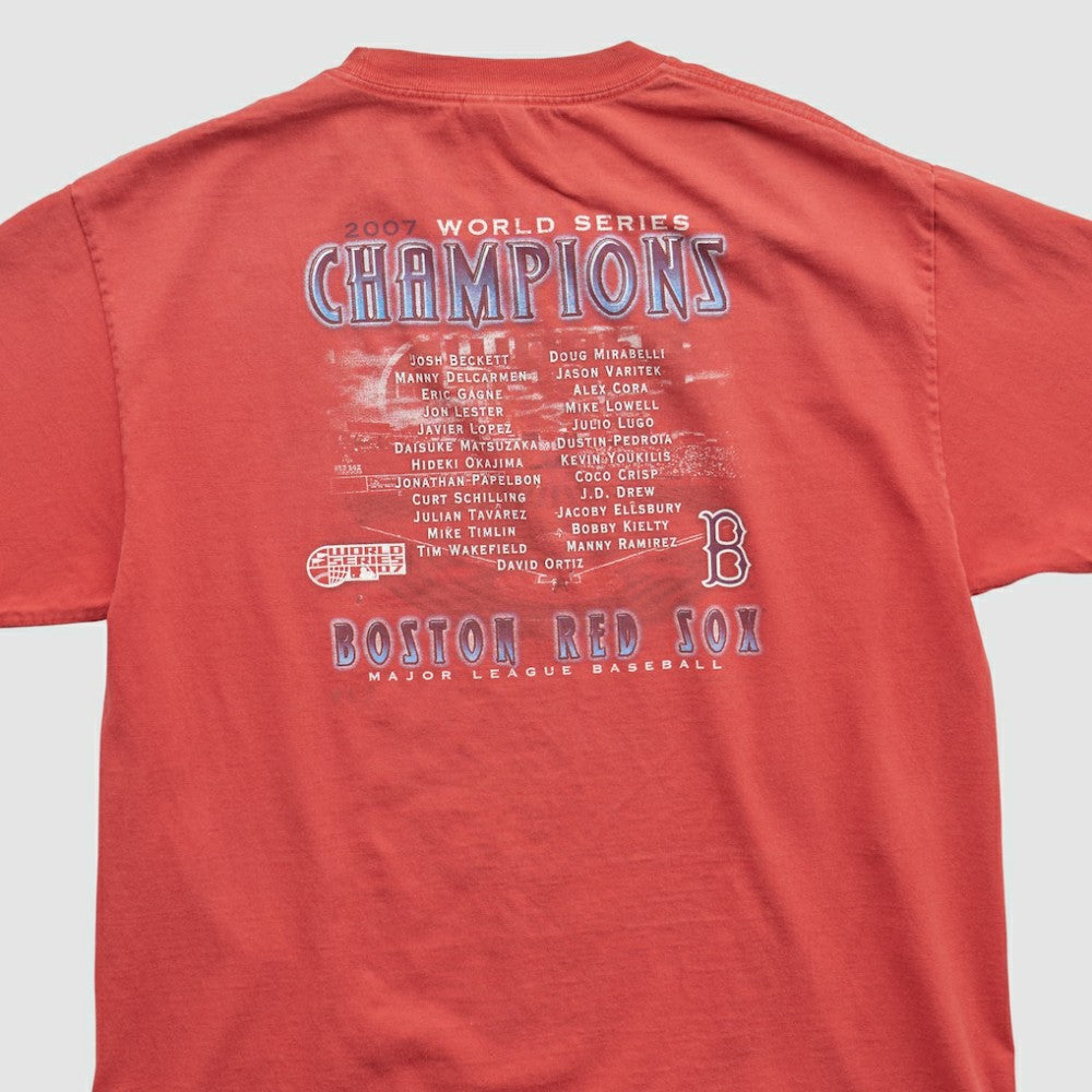Boston Red Sox Alstyle 2007 T-shirt - Red - S by Fanatics Real Vintage T-shirts