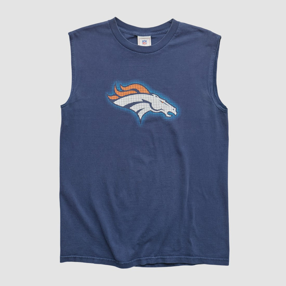 Denver Broncos NFL 2000s Tank Navy Vintage