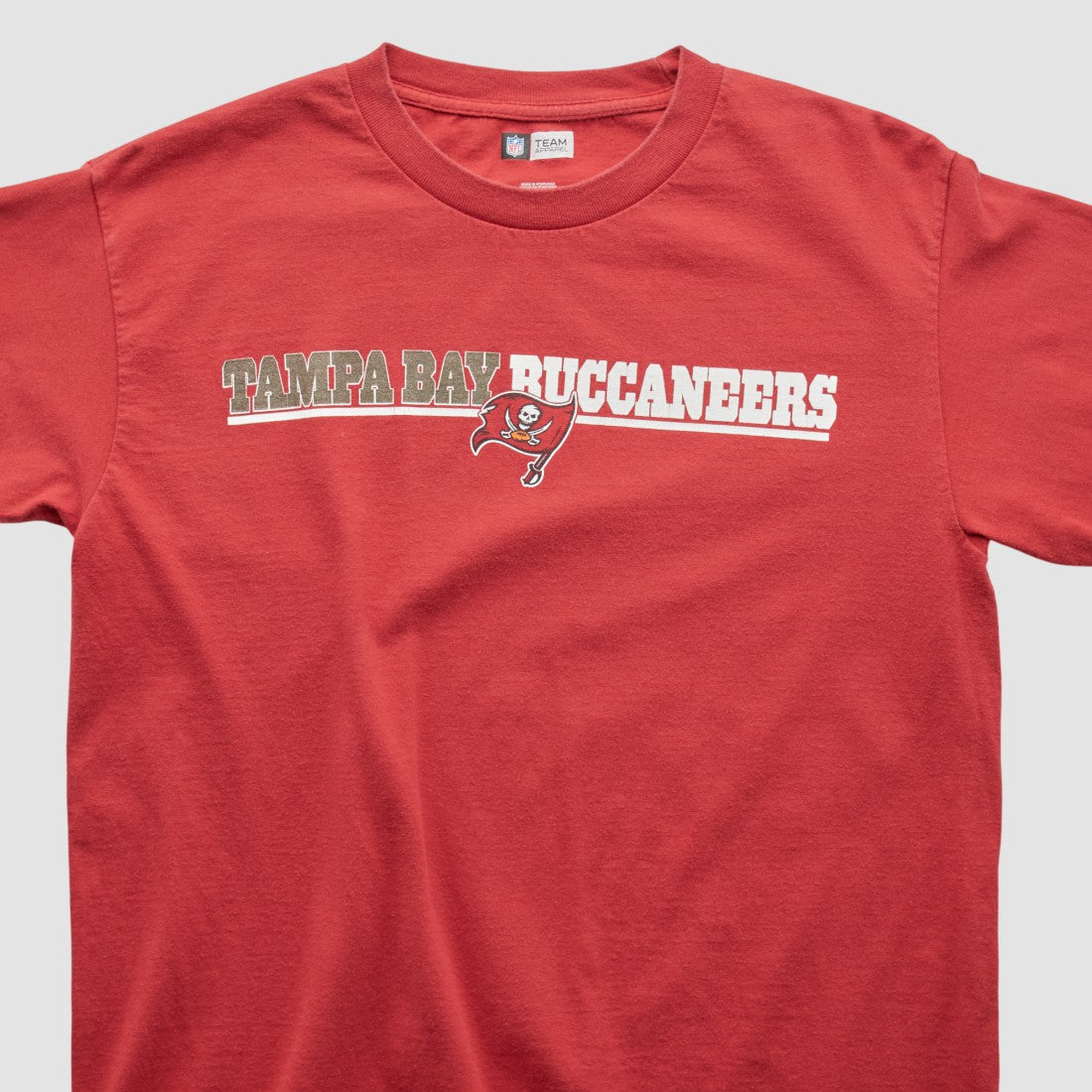 Tampa Bay Buccaneers NFL 2010s Long Sleeve T-shirt Red Vintage