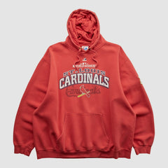 St. Louis Cardinals Majestic 2011 Hooded Sweatshirt - Red - XL by Fanatics Real Vintage Sweatshirts