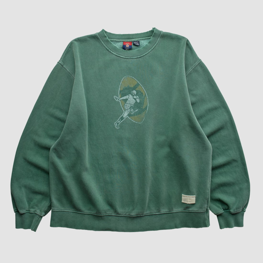 Green Bay Packers Reebok 2000s Pullover Sweatshirt Green Vintage