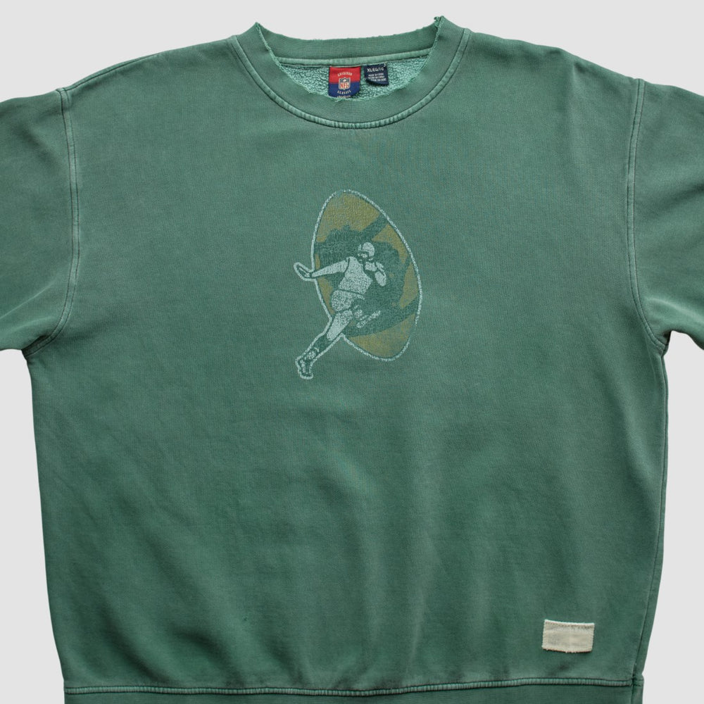 Green Bay Packers Reebok 2000s Pullover Sweatshirt Green Vintage