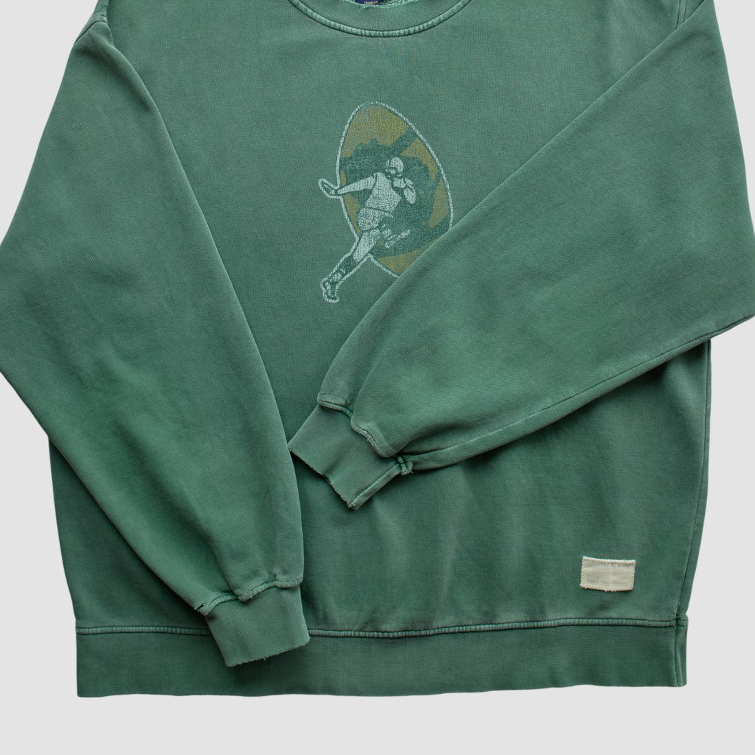 Green Bay Packers Reebok 2000s Pullover Sweatshirt Green Vintage