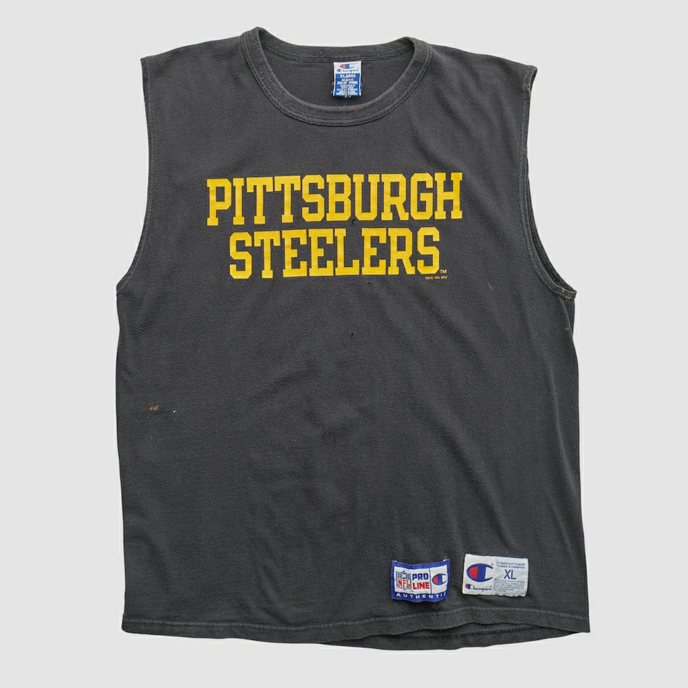 Pittsburgh Steelers Champion 1994 Tank Black Vintage