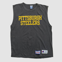 Pittsburgh Steelers Champion 1994 Tank Black Vintage