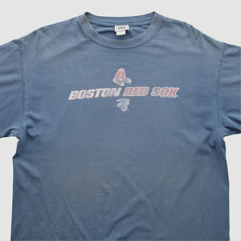 Boston Red Sox Lee Apparel 2000s T-shirt - Blue - XL by Fanatics Real Vintage T-shirts