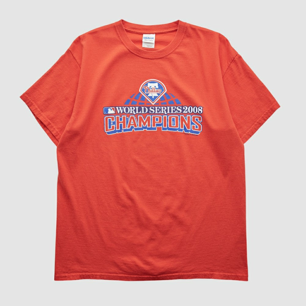 Philadelphia Phillies Gildan 2008 T-shirt - Red - M by Fanatics Real Vintage T-shirts