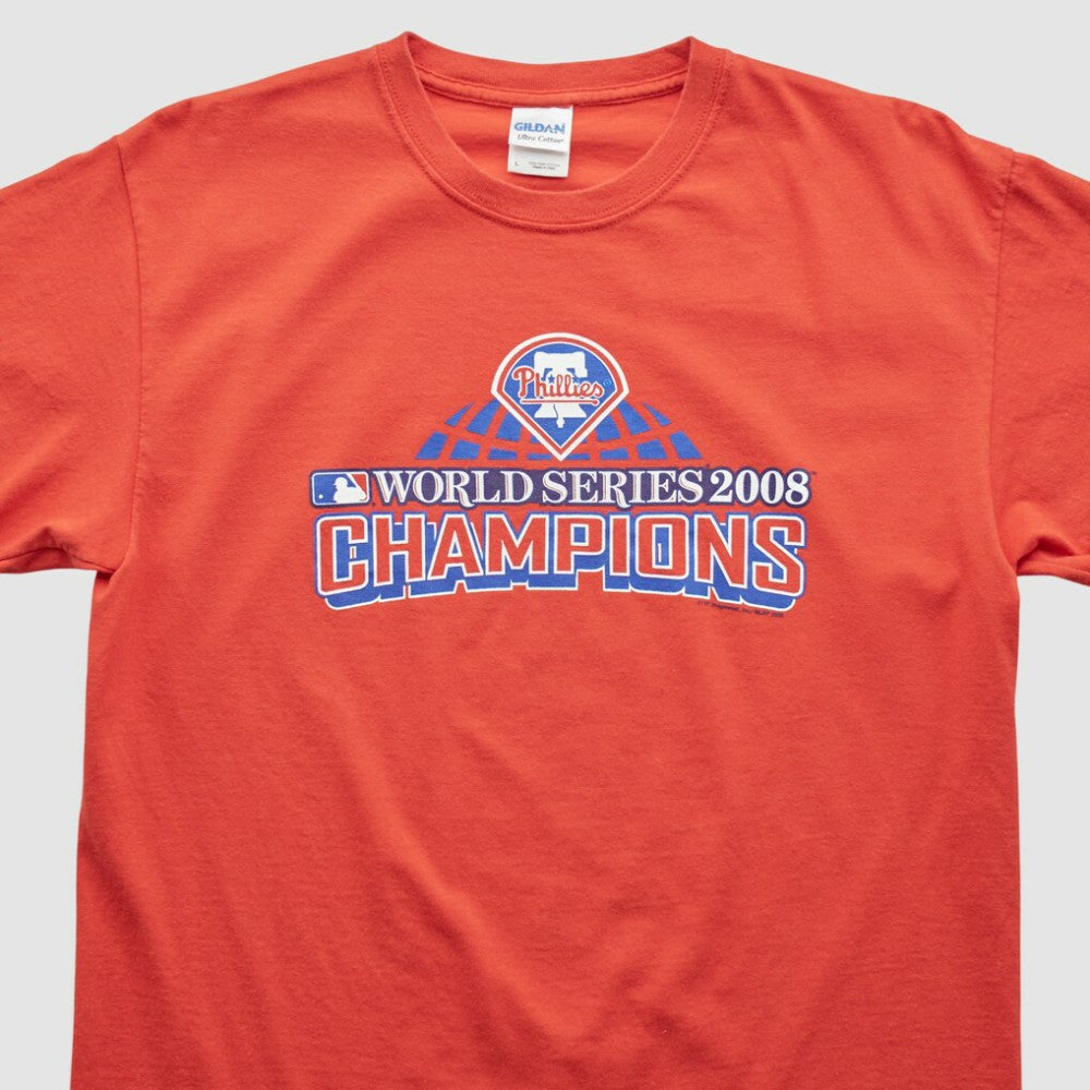 Philadelphia Phillies Gildan 2008 T-shirt - Red - M by Fanatics Real Vintage T-shirts