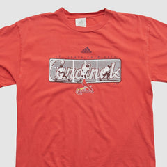 St. Louis Cardinals Adidas 2000s T-shirt - Red - S by Fanatics Real Vintage T-shirts