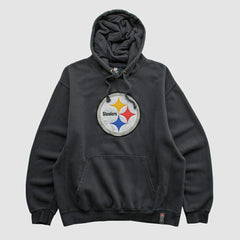 Pittsburgh Steelers NFL 2010s Hooded Sweatshirt Black Vintage