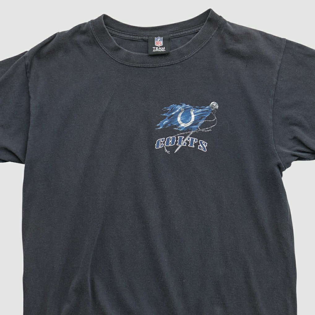 Indianapolis Colts NFL 2010s T-shirt Black Vintage