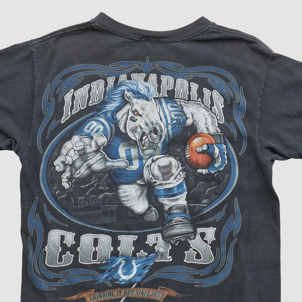 Indianapolis Colts NFL 2010s T-shirt Black Vintage