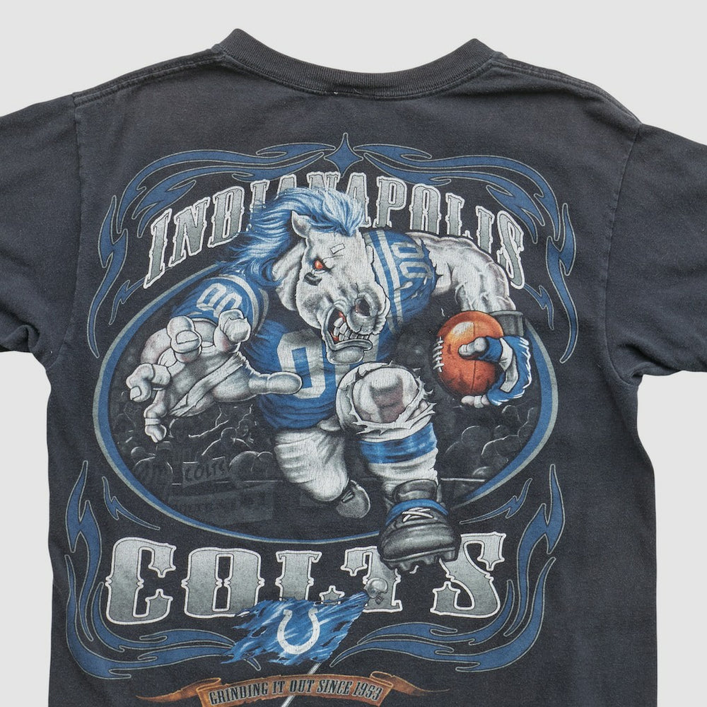 Indianapolis Colts NFL 2010s T-shirt Black Vintage
