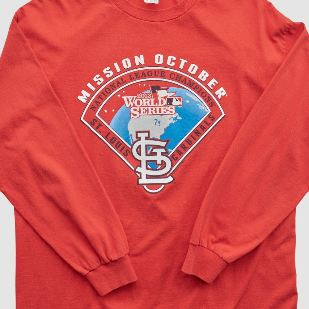 St. Louis Cardinals Alstyle 2013 Long Sleeve T-shirt - Red - M by Fanatics Real Vintage T-shirts