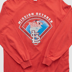 St. Louis Cardinals Alstyle 2013 Long Sleeve T-shirt - Red - M by Fanatics Real Vintage T-shirts