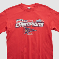 St. Louis Cardinals Anvil 2004 Long Sleeve T-shirt - Red - L by Fanatics Real Vintage T-shirts