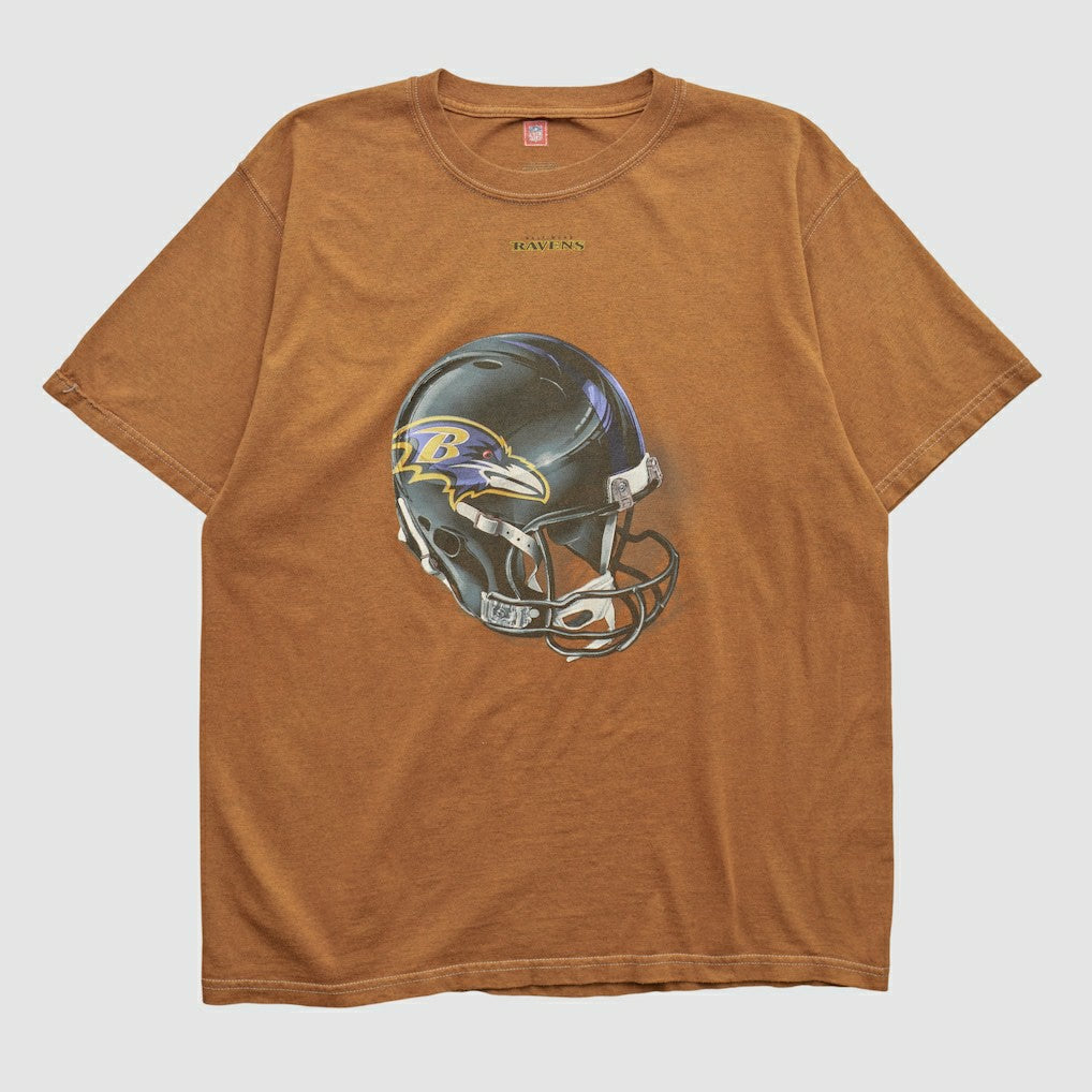 Baltimore Ravens NFL 2000s T-shirt Brown Vintage