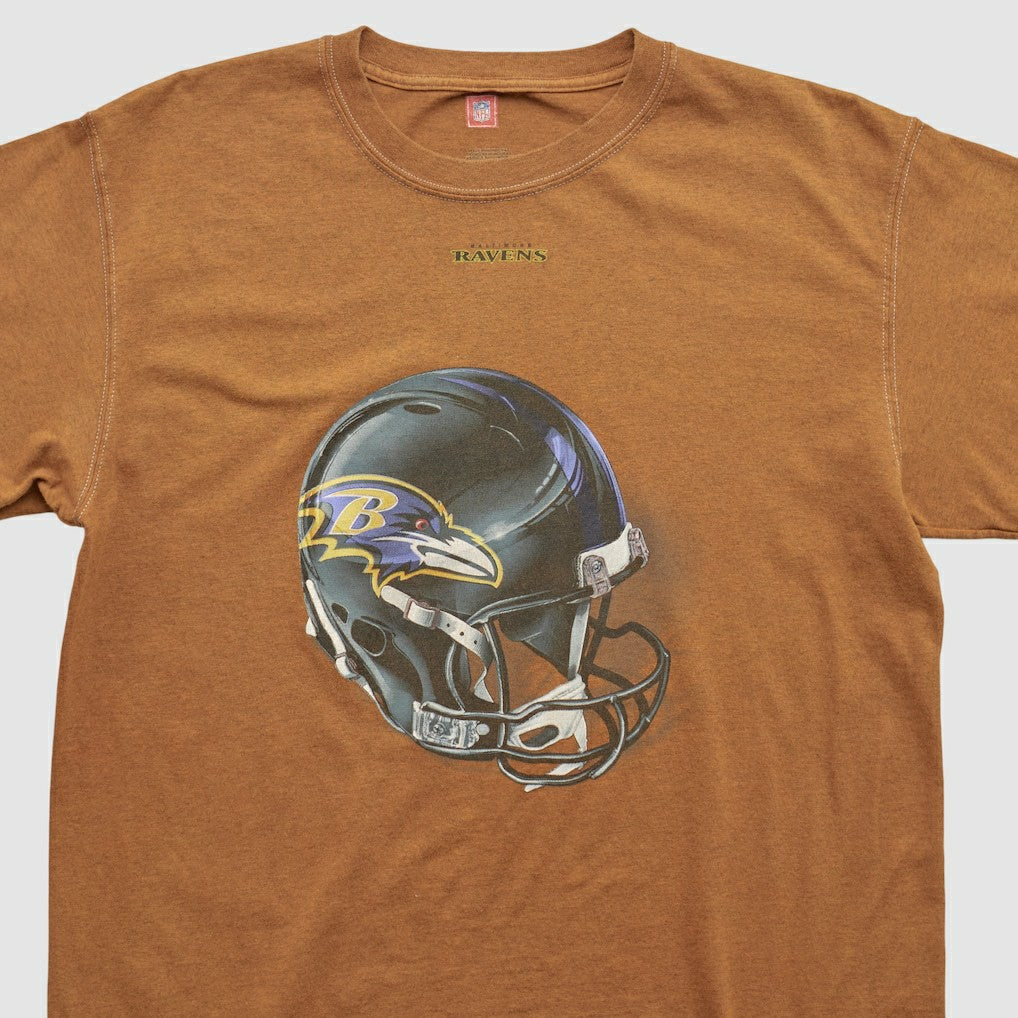Baltimore Ravens NFL 2000s T-shirt Brown Vintage