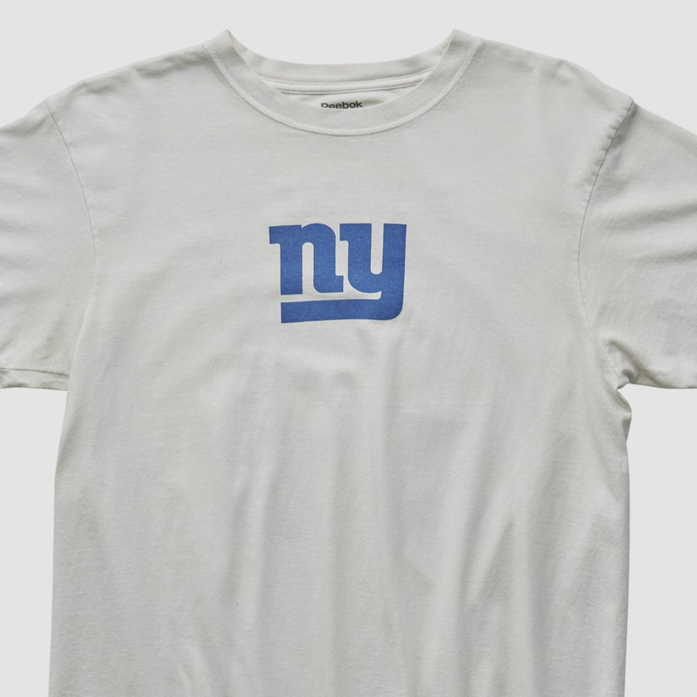 New York Giants Reebok 2000s T-shirt White Vintage