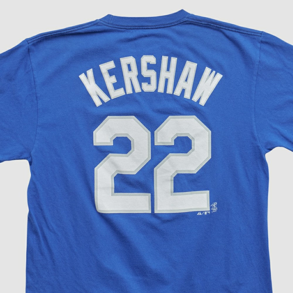 Los Angeles Dodgers Majestic 2000s T-shirt - Blue - S by Fanatics Real Vintage T-shirts