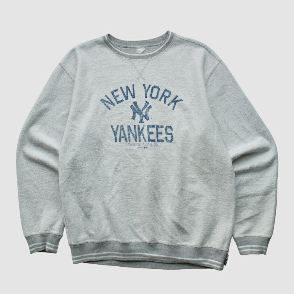 New York Yankees 2012 Pullover Sweatshirt - Heather Gray - S by Fanatics Real Vintage Pullover