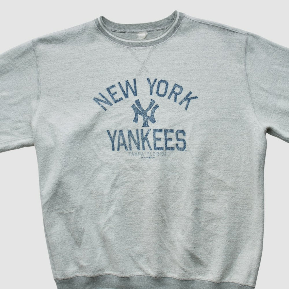 New York Yankees 2012 Pullover Sweatshirt - Heather Gray - S by Fanatics Real Vintage Pullover
