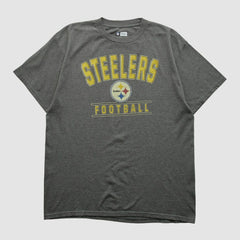 Pittsburgh Steelers NFL 2010s T-shirt Dark Heather Gray Vintage