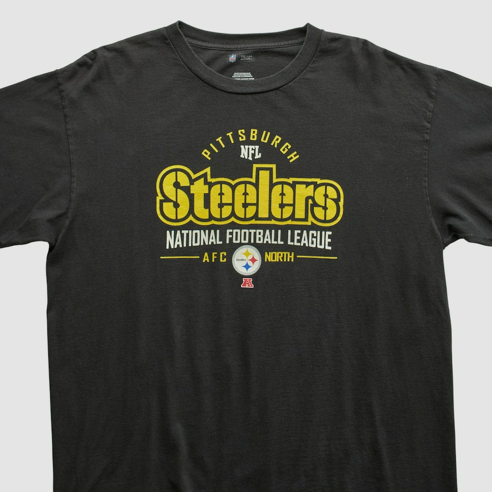 Pittsburgh Steelers NFL 2010s Long Sleeve T-shirt Black Vintage