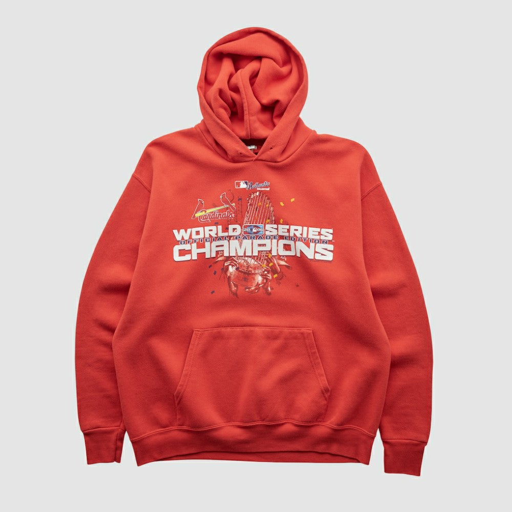St. Louis Cardinals Lee Apparel 2006 Hooded Pullover Sweatshirt - Red - M by Fanatics Real Vintage Pullover