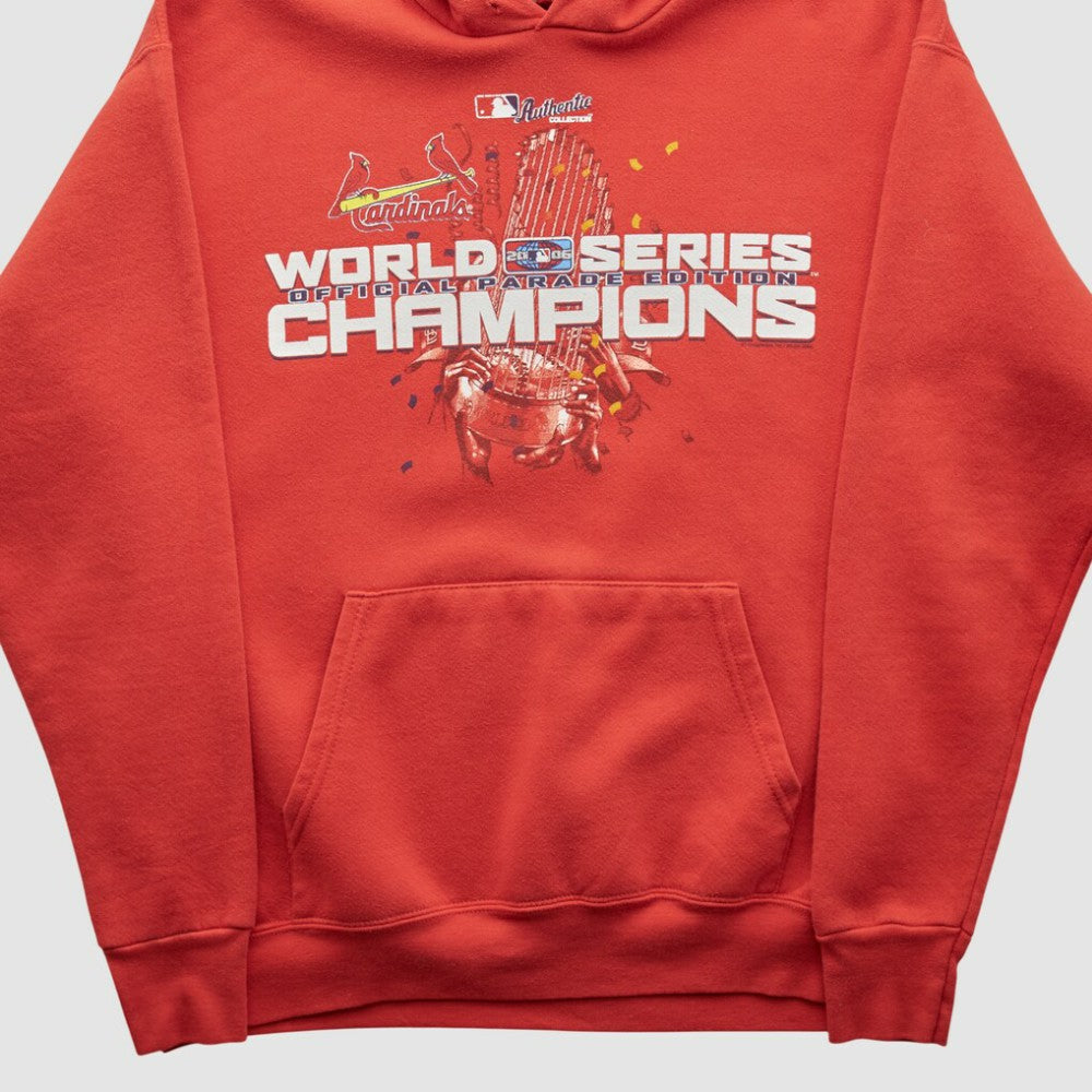 St. Louis Cardinals Lee Apparel 2006 Hooded Pullover Sweatshirt - Red - M by Fanatics Real Vintage Pullover