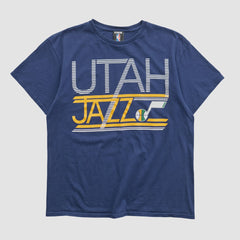 Utah Jazz UNK 2010s T-shirt Navy Vintage