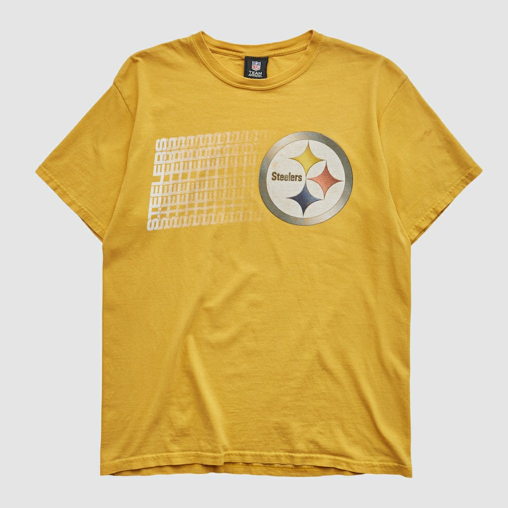 Pittsburgh Steelers NFL 2010s T-shirt Yellow Vintage