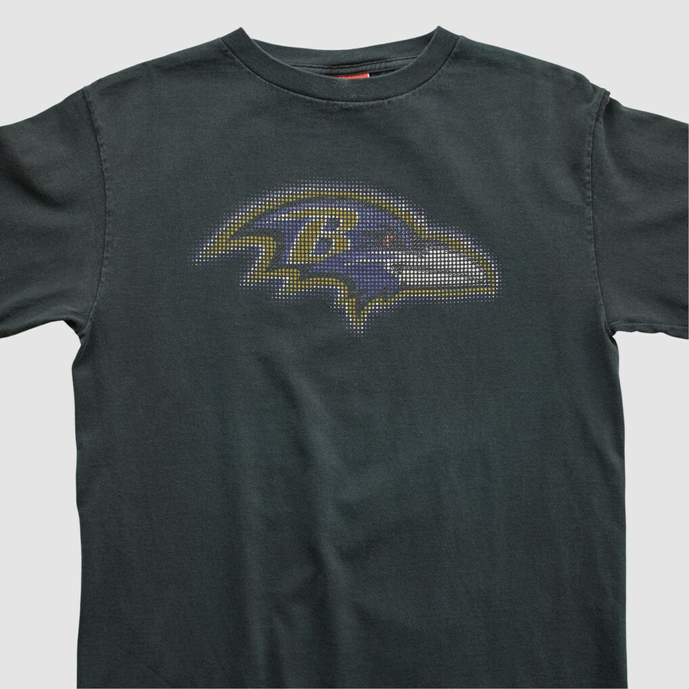 Baltimore Ravens NFL 2000s Long Sleeve T-shirt Black Vintage