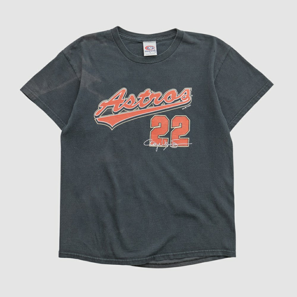 Houston Astros True Fan 2000s T-shirt - Black - XS by Fanatics Real Vintage T-shirts