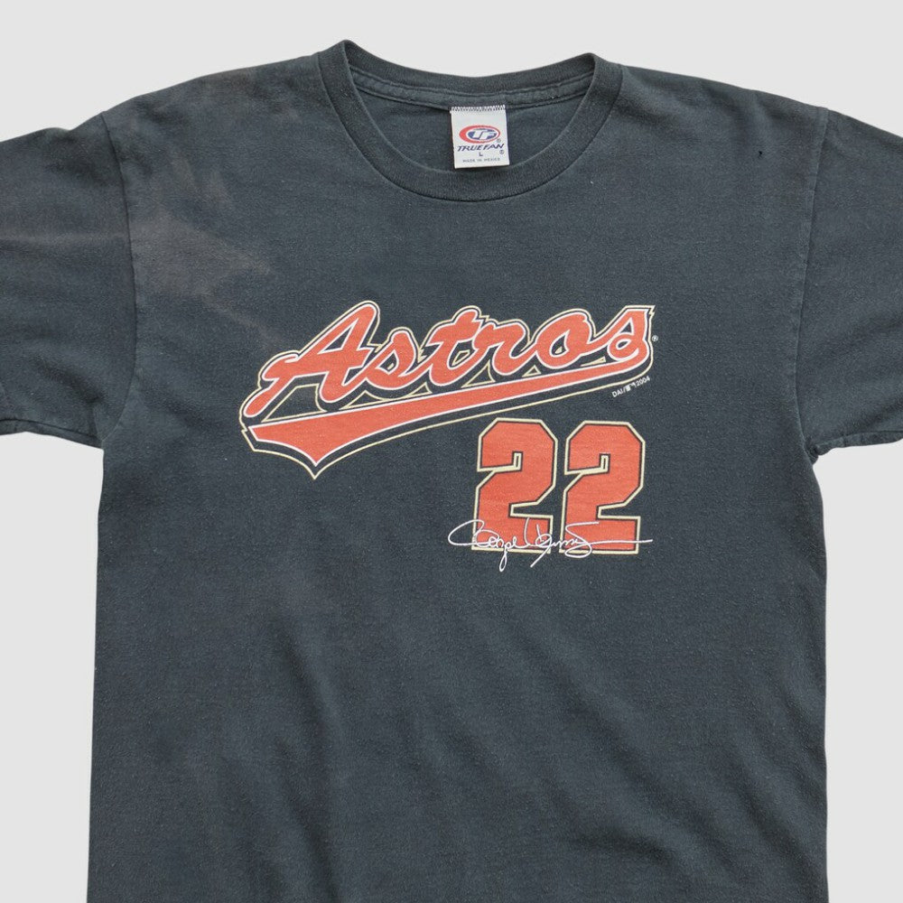 Houston Astros True Fan 2000s T-shirt - Black - XS by Fanatics Real Vintage T-shirts