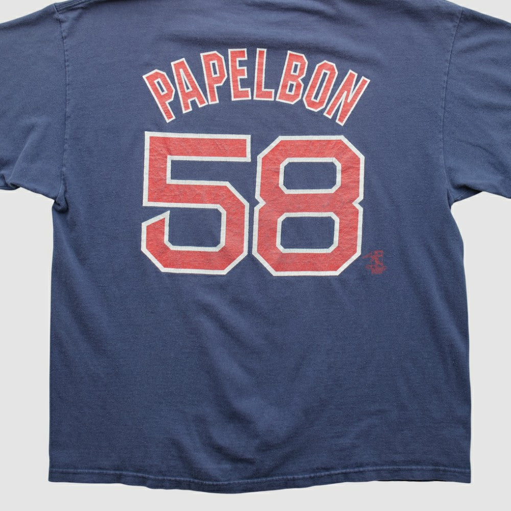 Boston Red Sox 2000s T-shirt - Navy - L by Fanatics Real Vintage T-shirts
