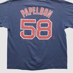 Boston Red Sox 2000s T-shirt - Navy - L by Fanatics Real Vintage T-shirts