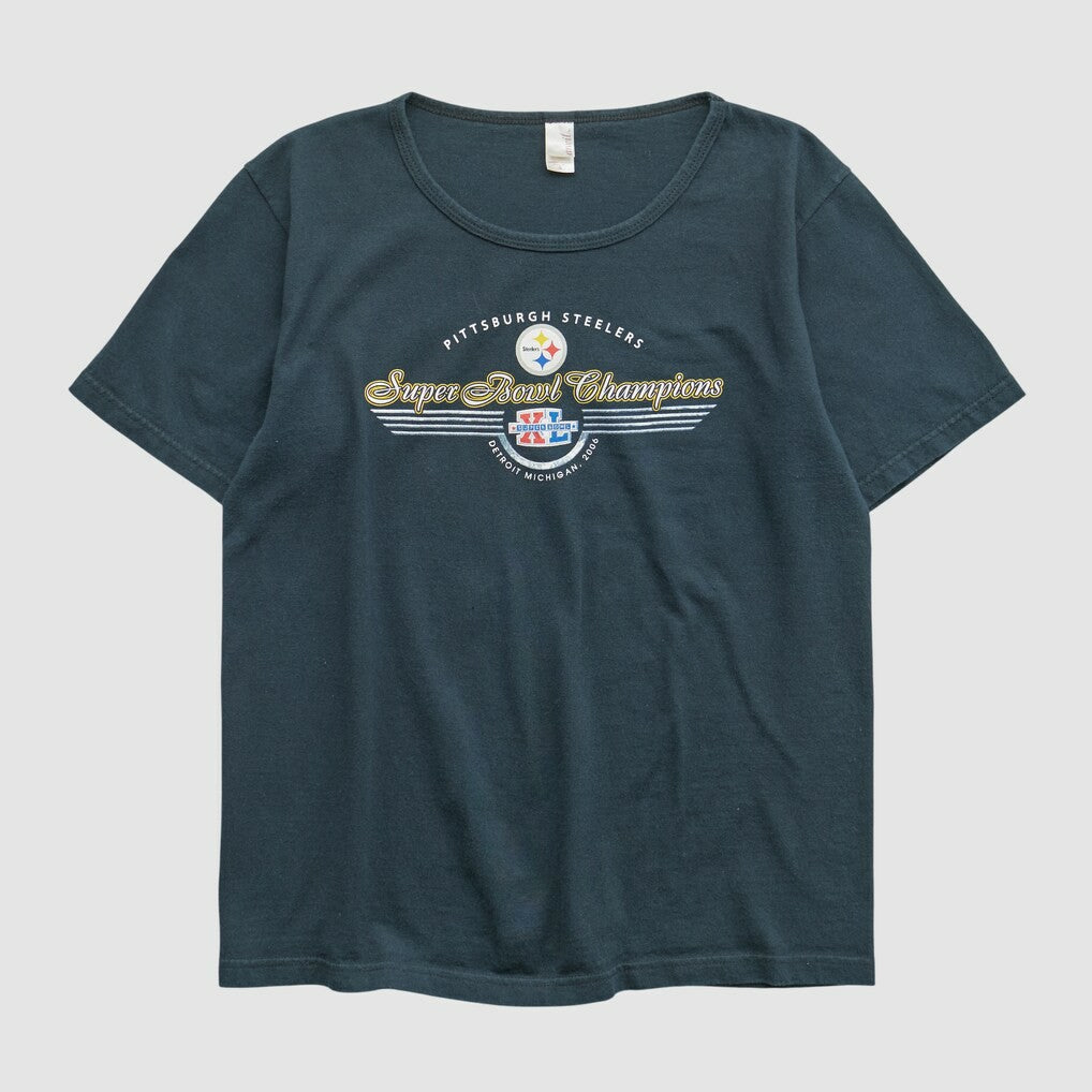 Pittsburgh Steelers Anvil 2006 T-shirt Navy Vintage