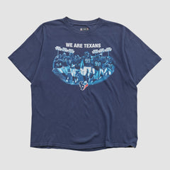 Houston Texans NFL 2010s T-shirt Navy Vintage