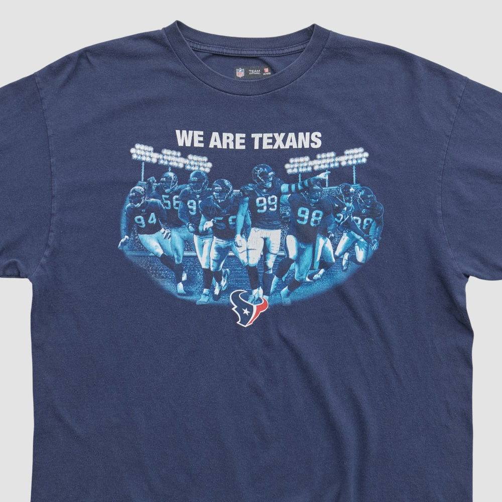 Houston Texans NFL 2010s T-shirt Navy Vintage