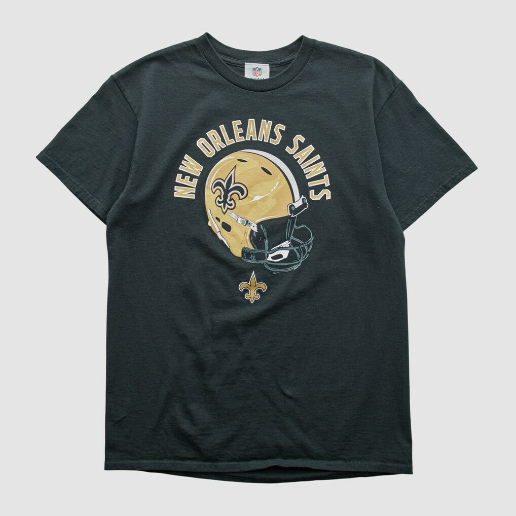 New Orleans Saints NFL 2010s T-shirt Black Vintage