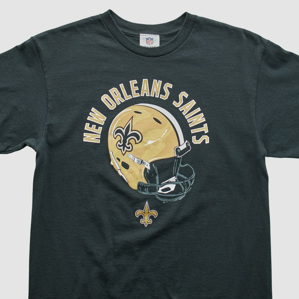 New Orleans Saints NFL 2010s T-shirt Black Vintage