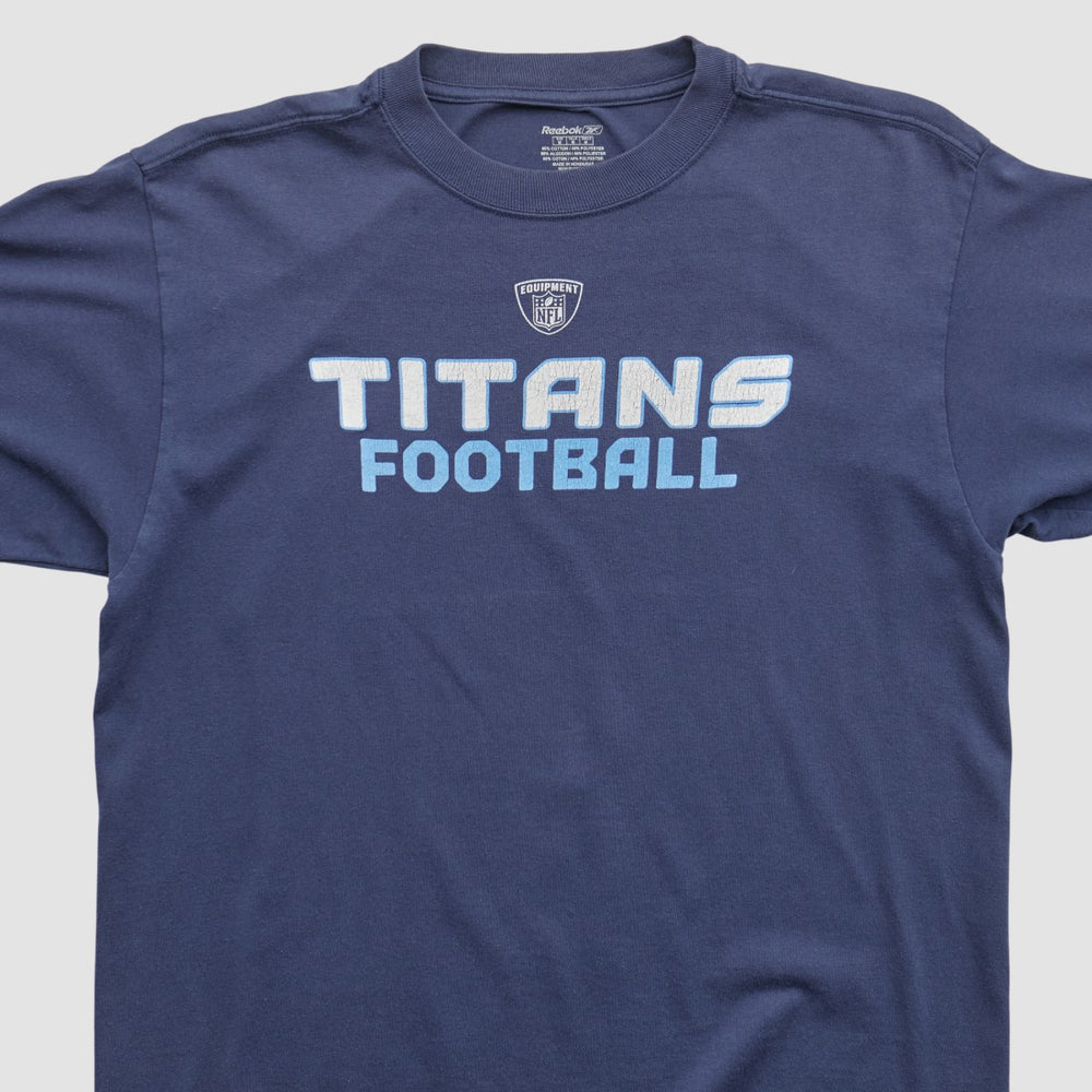 Tennessee Titans Reebok 2000s T-shirt Navy Vintage