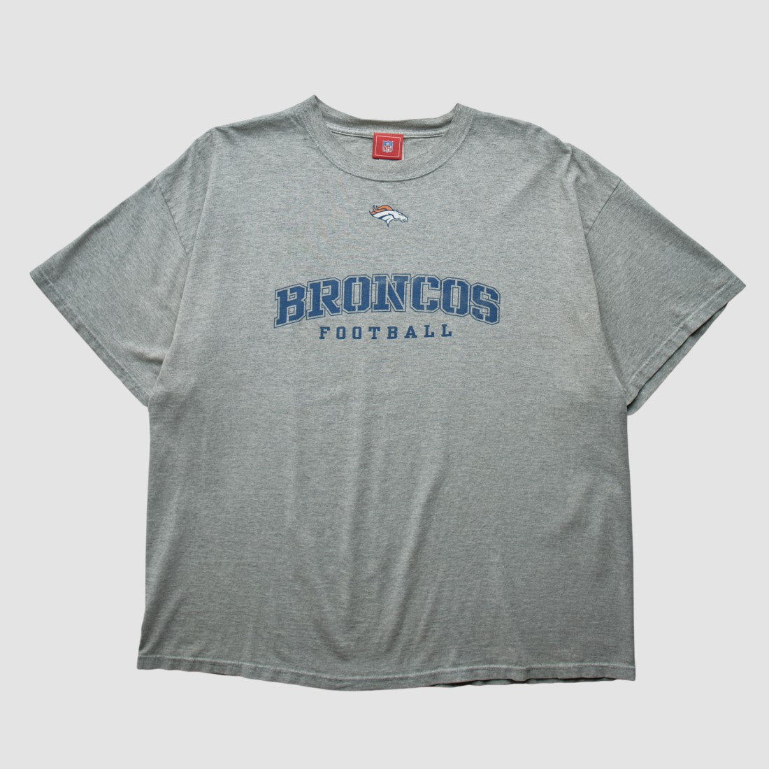 Denver Broncos NFL 2000s T-shirt Heather Gray Vintage