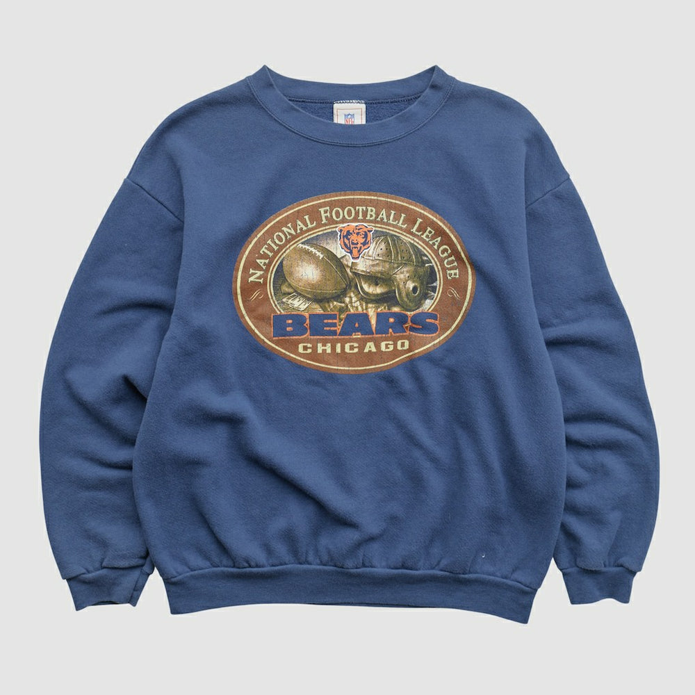 Chicago Bears NFL 2000s Pullover Sweatshirt Blue Vintage