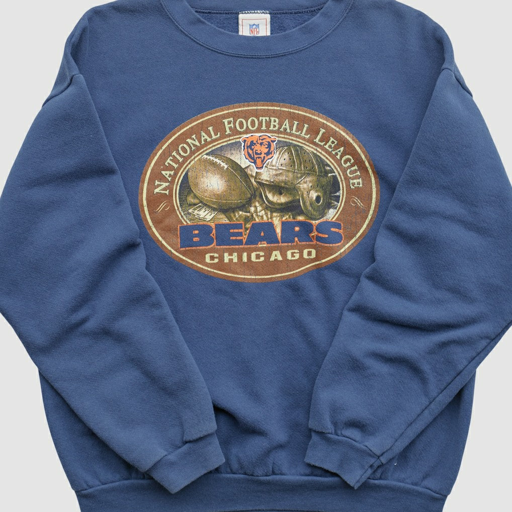 Chicago Bears NFL 2000s Pullover Sweatshirt Blue Vintage