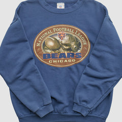 Chicago Bears NFL 2000s Pullover Sweatshirt Blue Vintage
